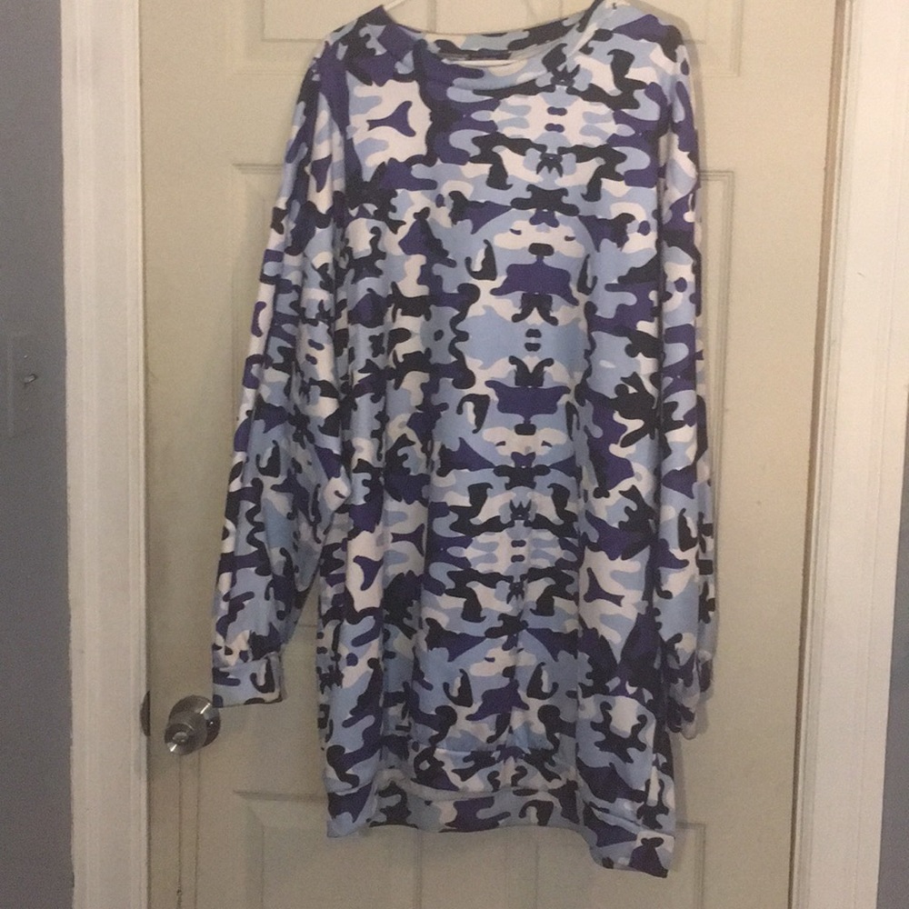 A nice warm camo dress... worn twice
